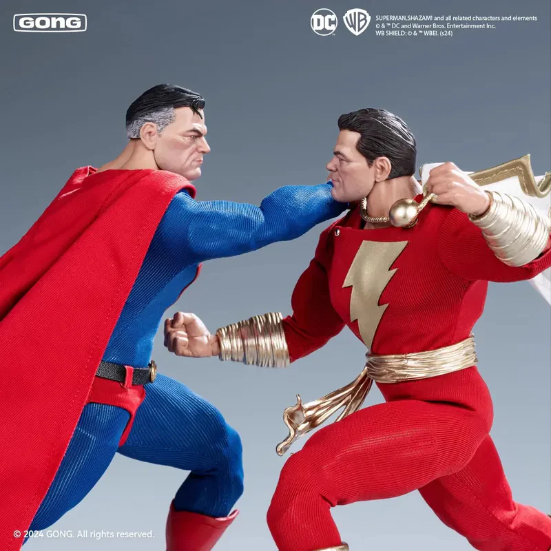 POP MART X Gong Studio 1/12 Kingdom Come Superman Action Figure (Regular Ver.) - Image 6
